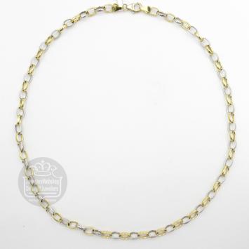 Fjory Gouden Fantasie Jasseron Collier 41-JGW45