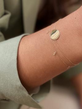 Jackie Gold L.O.V.E. Bracelet JKB20.030