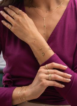 Jackie Gold Soho Nights Bracelet JKB23.356