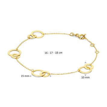 Jackie Gold Soho Nights Bracelet JKB23.356