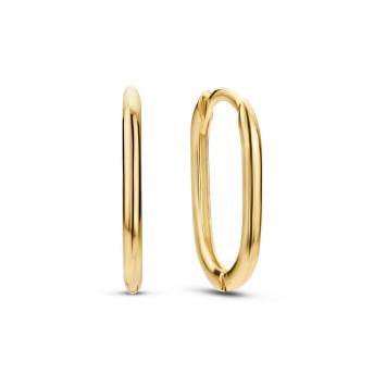 Jackie Gold Grand Place Oval Earrings JKE22.256