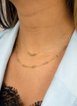 Jackie Gold Las Ramblas Necklace JKN23.301