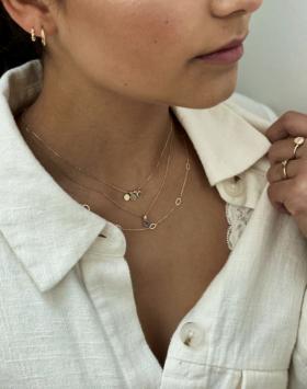 Jackie Gold Topaz Pendant JKP20.008