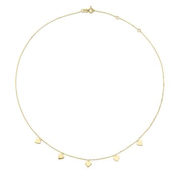 Jackie Gold Hearts Necklace JKN20.023