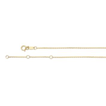 Jackie Gold Eleven Rings Necklace JKN20.086