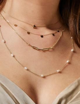 Jackie Gold Pearls of Amalfi Necklace JKN22.204