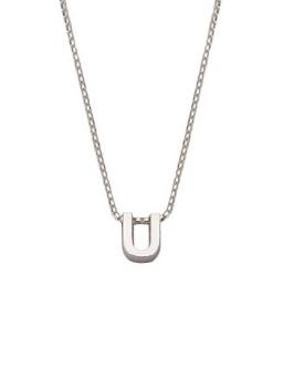 initials letter U collier Joy de la Luz Si-U
