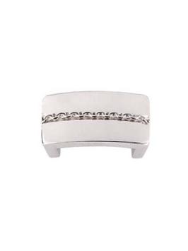JOY de la LUZ Slide JS102 Fancy Chain Silver