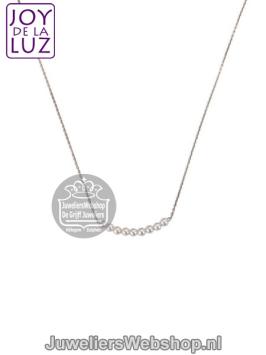 joy de la luz ketting met witte parels jln053-42