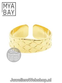 mya bay ring zilver ba-29.s python texture