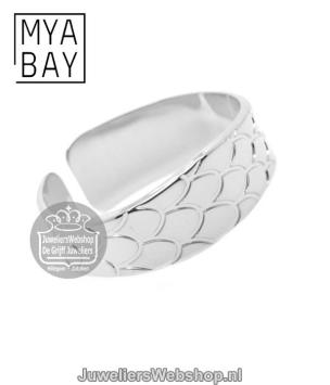 mya bay ba-29.s python texture ring zilver