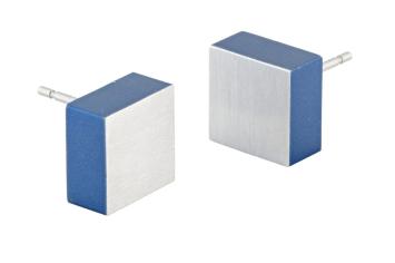 Clic Oorsteker O15B mat Blauw