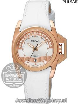 Pulsar horloge PXT708X1 dames Rosekleurig