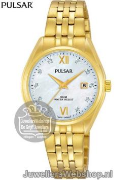 pulsar horloge ph7460x1 goudkleurig dameshorloge