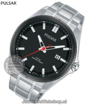 ps9549x1 pulsar stalen herenhorloge