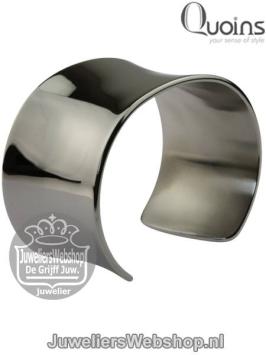 Quoins Armbanden ZB-04-PE By Q Basic armband Edelstaal