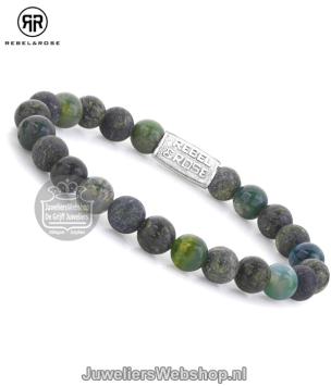 Rebel & Rose Green Rocks Armband Stones Only