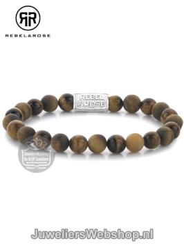 Rebel & Rose Armband Tiger Rocks RR-80046-S-M