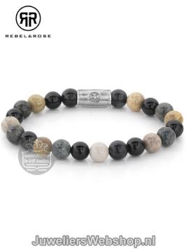 Rebel & Rose armband RR-80051-S-M Autumn Storm 17,5cm