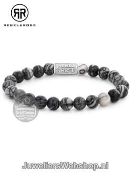 Rebel & Rose RR-80032-S-M Black Wolf 17,5cm