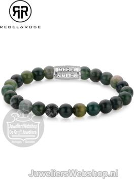 Rebel & Rose armband The Secret Garden RR-80019-S-L 19cm groen