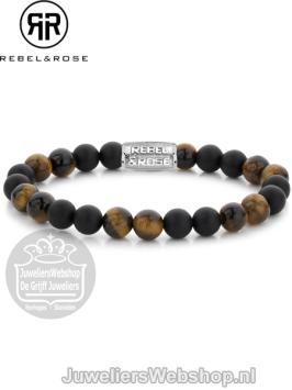 Rebel & Rose armband Mad Tiger Lilly Twist RR-80067-S-M 17,5cm