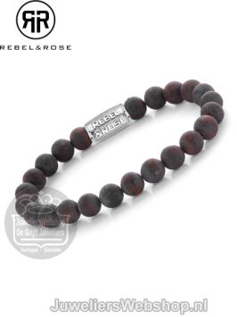 Rebel & Rose RR-80075-S-L Matt Red-Brown Sugar 19cm