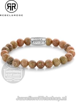 Rebel & Rose RR-80076-S-L United Unakite 19cm