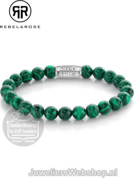 Rebel & Rose RR-80080-S-M Malachite Green 17,5cm
