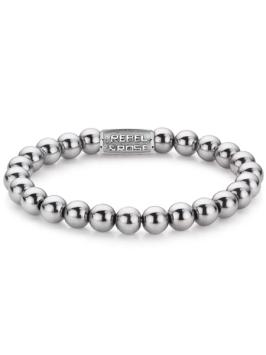 Rebel & Rose Armband RR-8DV01-S-M Silver Shine DV 17,5cm