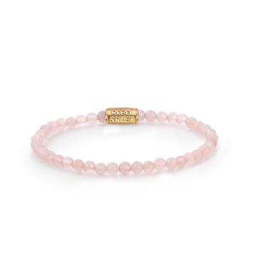 Rebel & Rose Armband RR-40103-G-S Pink Rose Gold 16,5cm