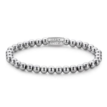 Rebel & Rose Armband RR-60020-S-S Silver Shine 16,5cm