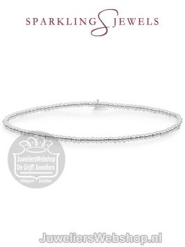 sparkling jewels armband all shine silver saturn 2mm sb-s-2mm-add