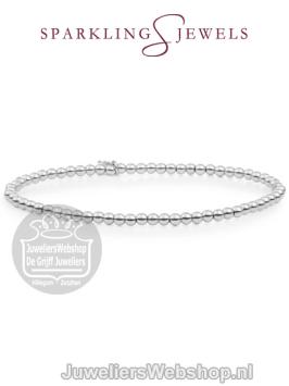sparkling jewels armband all shine silver saturn 3mm sb-s-3mm-add