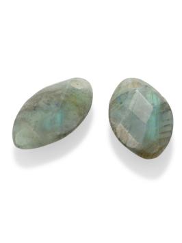 sparkling jewels earring editions facet labradorite ear leaf eardrops eagem18-fclf-s