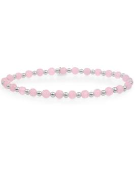 sparkling jewels armband rose quartz interstellar sb-gem13-3mm-mix