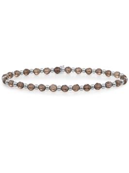sparkling jewels armband smoky quartz interstellar sb-gem23-3mm-mix