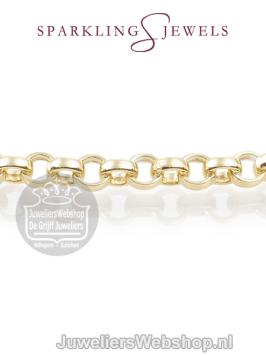 sparkling jewels regular editions ketting loop chain gold sng090
