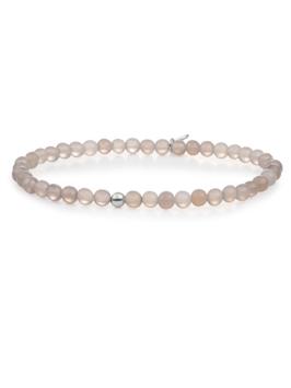 sparkling jewels armband grey agate saturn small 4mm sb-gem31-add-4mm