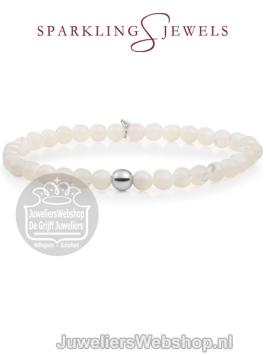 sparkling jewels armband pearl saturn large 6mm sb-pearl-add-6mm