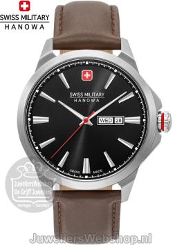 swiss military hanowa day date classic horloge 06-4346.04.007