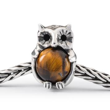 trollbeads kraal Eigenzinnige uil TAGBE-00290 zilver