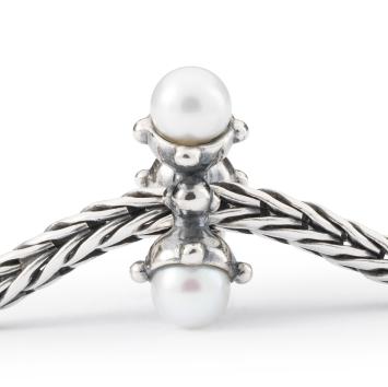 trollbeads kraal Parels van licht TAGBE-00291 zilver