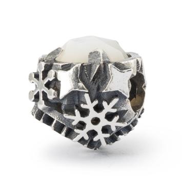 trollbeads kraal Sneeuwbal TAGBE-00293 zilver