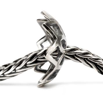 trollbeads kraal Mandala TAGBE-10240 zilver