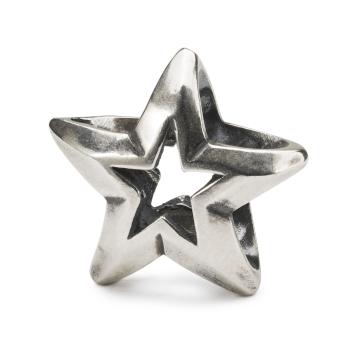 trollbeads kraal Geluksster TAGBE-10247 zilver