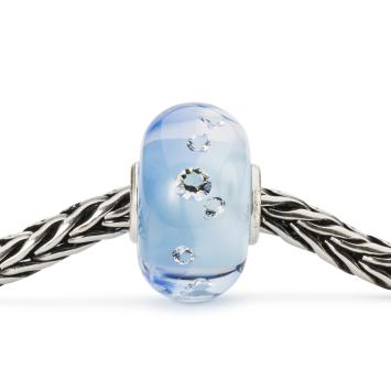 Trollbeads Fonkelende Oceaan glas kraal TGLBE-00209