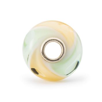 Trollbeads Lichtpastel Gordeldier glas kraal TGLBE-20320