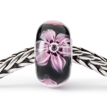 Trollbeads Trotse Bloem glas kraal TGLBE-20347
