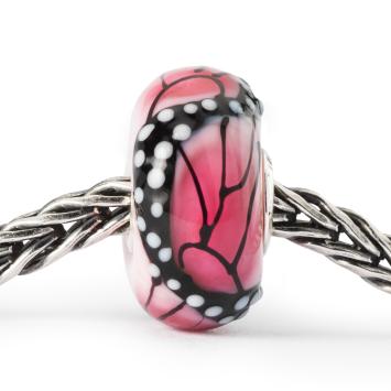 Trollbeads Vleugels van Passie glas kraal TGLBE-20374